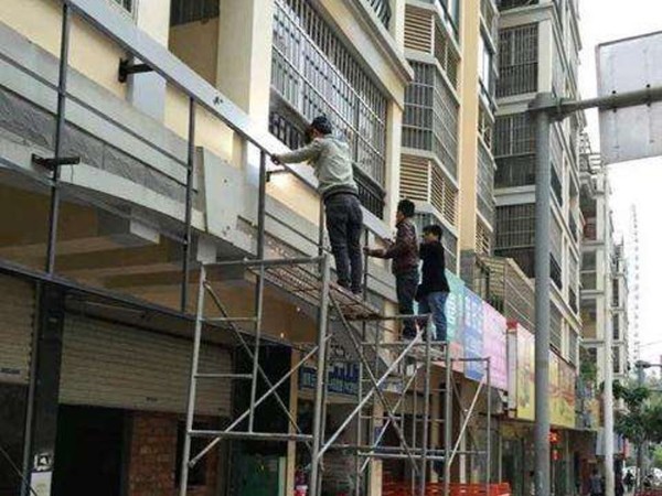戶外廣告安裝